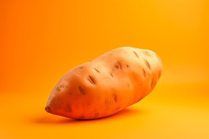 Orange sweet potato
